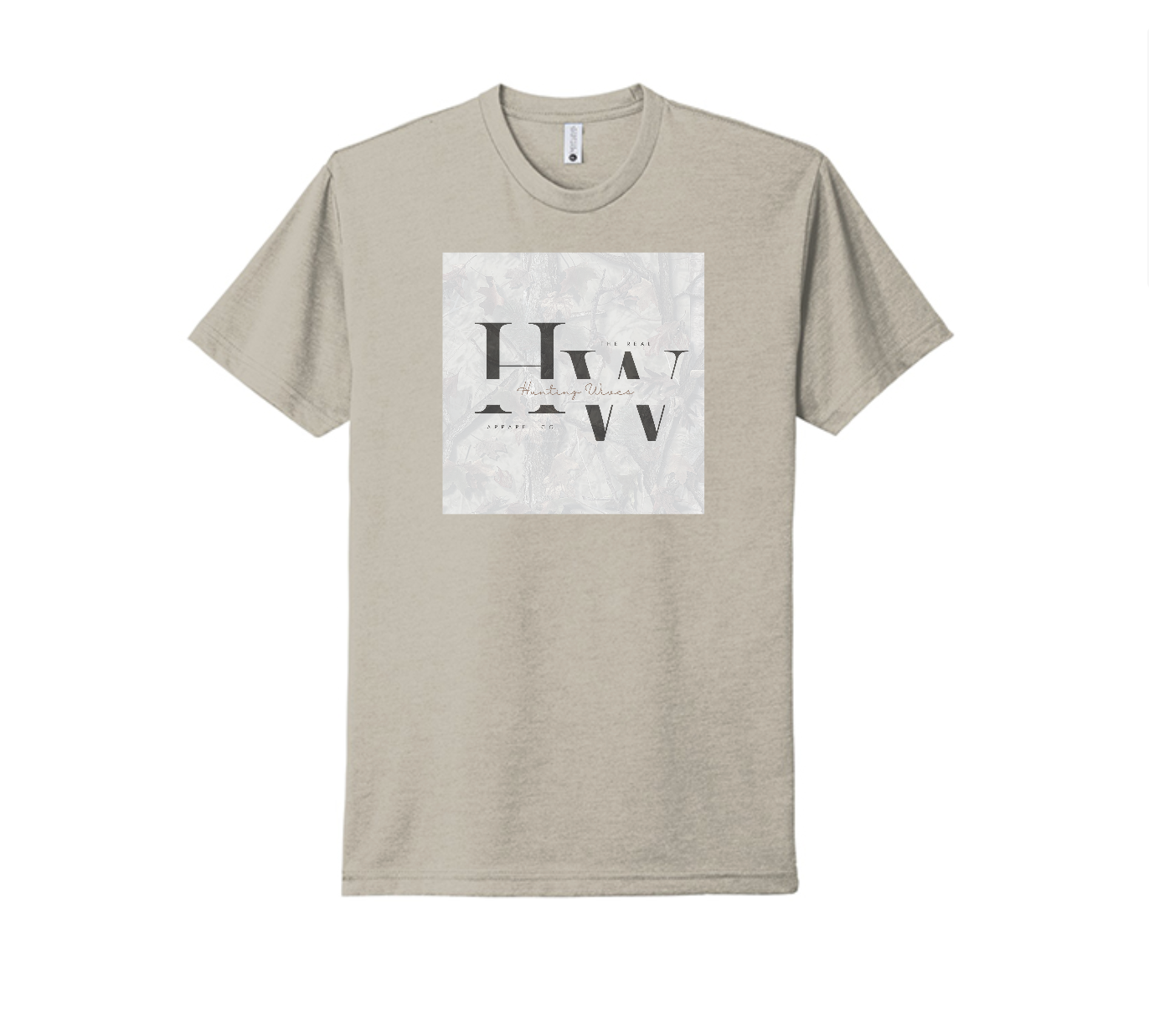 The Real Hunting Wives Apparel Co. Camo Logo Tee